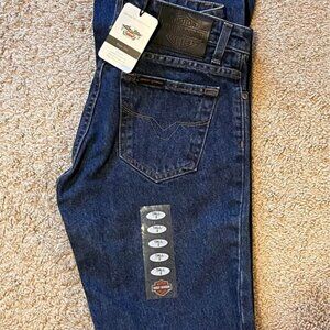 Harley-Davidson Mid-Rise Bootcut Jeans  - size 2L Women's